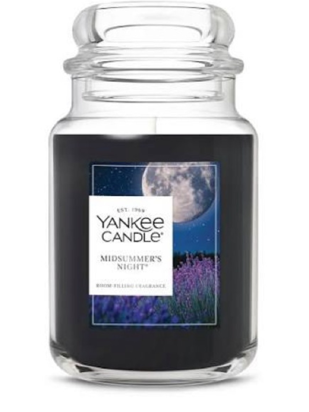 BRAND NEW yankee candle midsummers night 22oz (up to 150hrs burn time)